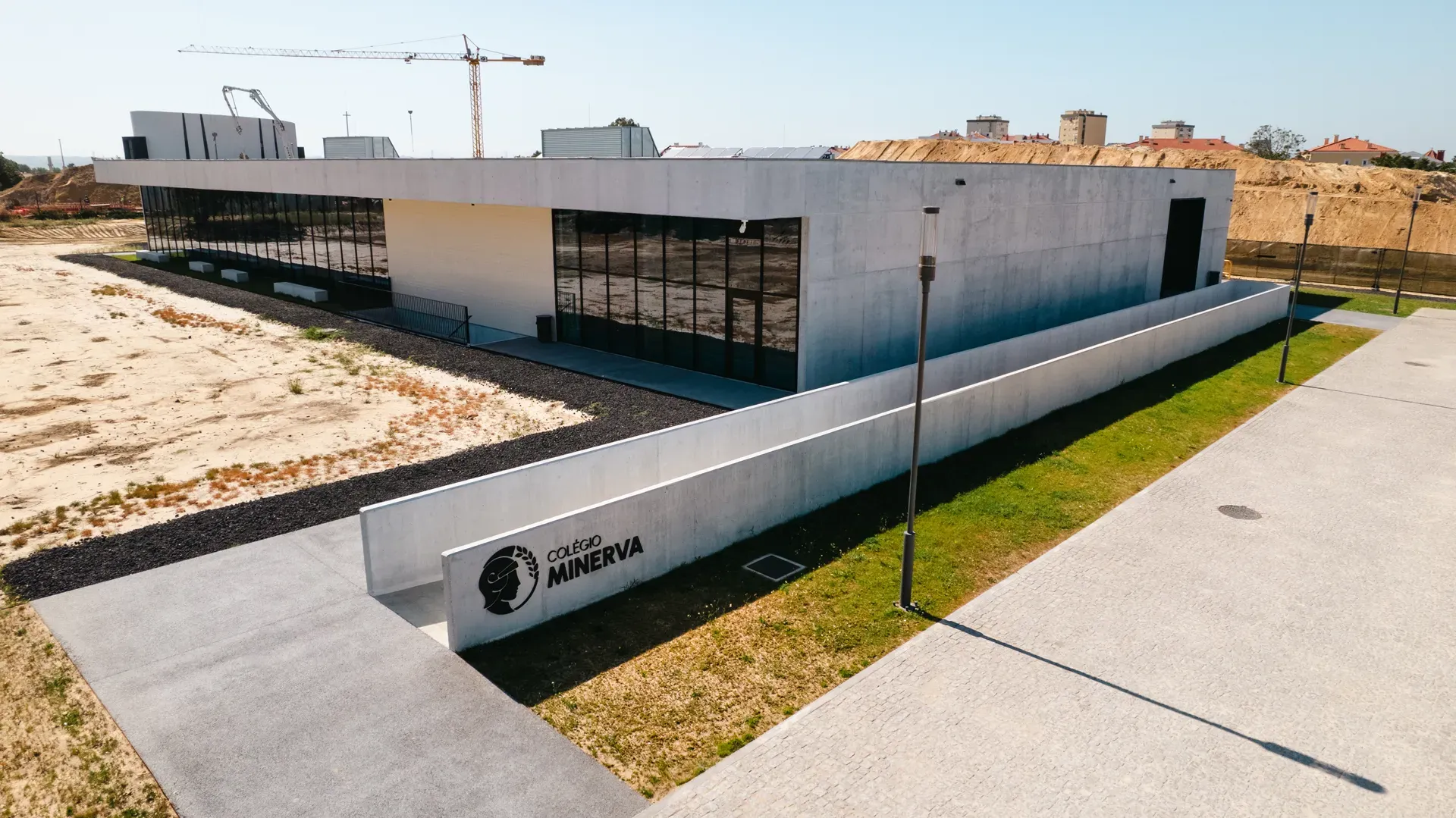 Construção do novo Colégio Minerva no Barreiro